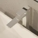 Parma Waschtischarmatur hoch Chrom / Weiß poliert (CRB)