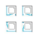 Bronx   Rechteck-Duschkabine mit Schiebetür, 100 x 90 cm Chrom poliert / klarglas (CRTR) BR1090CRTR