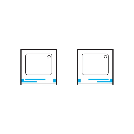 Bronx   Dusch-Schiebetür, 140 cm Chrom poliert / klarglas (CRTR)