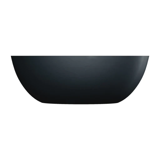 Shell M+ Freistehende Badewanne, 148 x 75 cm,Black lava matt (BLV) SHELL148WWBLV