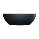 Shell M+ Freistehende Badewanne, 148 x 75 cm,Black lava matt (BLV) SHELL148WWBLV