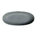 Shell M+ freistehende Badewanne, 175 x 78 cm,Ash grey matt (AG) SHELL175WWAG