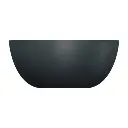Shell M+  Aufsatzwaschtisch, Ø35 cm Black lava matt (BLV) SHELL350UNBLV