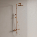 Y Aufputz-Duschsystem mit Thermostat Kupfer poliert (CP) Y1244MCP