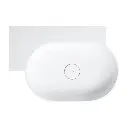 OVO M+ Aufsatz- und Wandwaschtisch - links,  Weiß matt (BM)64 x 44 cm OVO645UWLBM