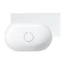 OVO M+ Aufsatz- und Wandwaschtisch - rechts,Weiß glänzend (BP) 55 x 36 cm OVO555UWPBP