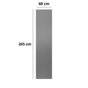 MPC Paneel Brushed Steel XL 60x265cm