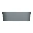 OVO M+ Freistehende Badewanne, 160 x 75 cm, Ash grey matt (AG) OVOWWMB