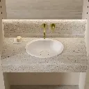 Shell M+ ,Unterbauwaschtisch 38 x 25 cm Weiß matt (BM)SHELL380UPBM