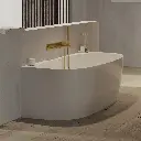 Contour Unterputz-5-Loch-Badewannenarmatur Gold gebürstetet (GLB)CT8037-1GLB