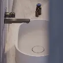 Ovo M+ Aufsatzwaschtisch, 55 x 36 cm Weiß matt (BM) OVOUNBM