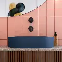 Ovo M+ Aufsatzwaschtisch, 55 x 36 cm Midnight blue matt (MB) OVOUNMB