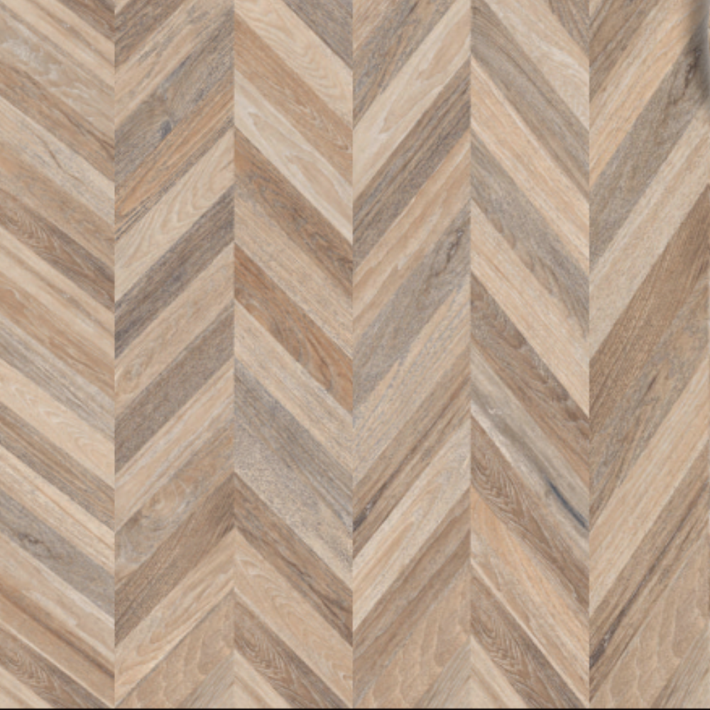 30x120cm Carving Chevron Miele 10mm