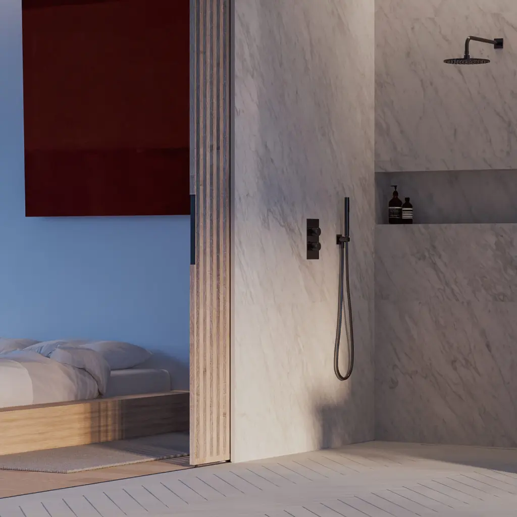 CONTOUR Handbrause Anthrazit gebürstet (AT) CONTOUR-RAT