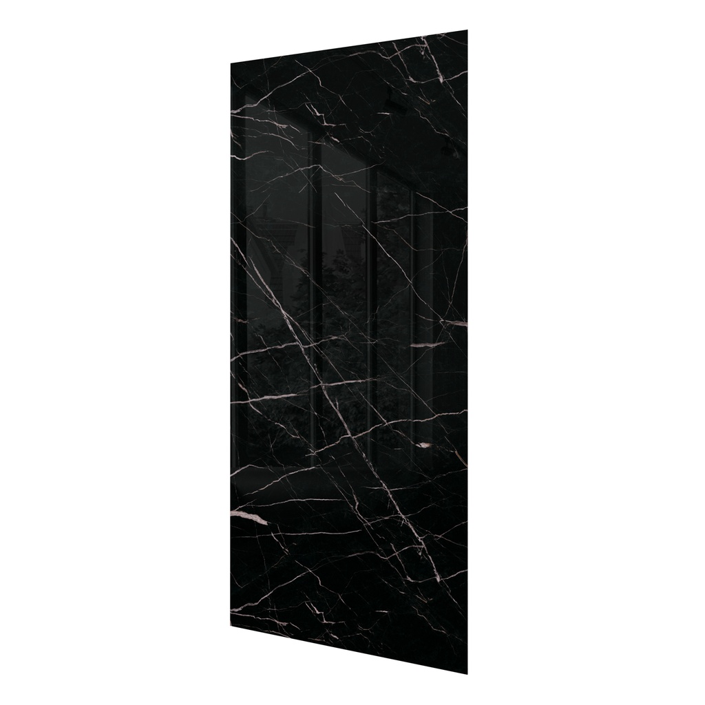 Vilo SPC Paneel 120x265 cm Matt Calacatta Black 0,4 mm 