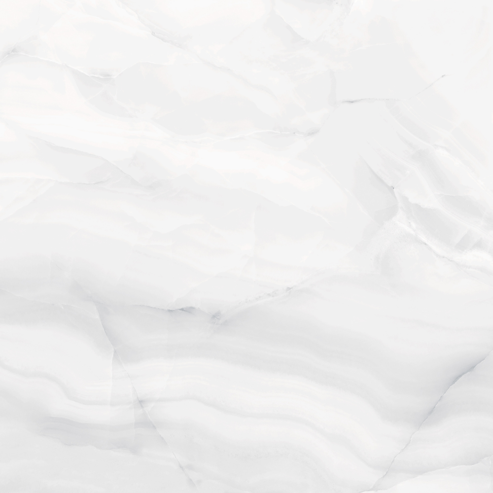 90x90cm Rodas White Hochglanz 