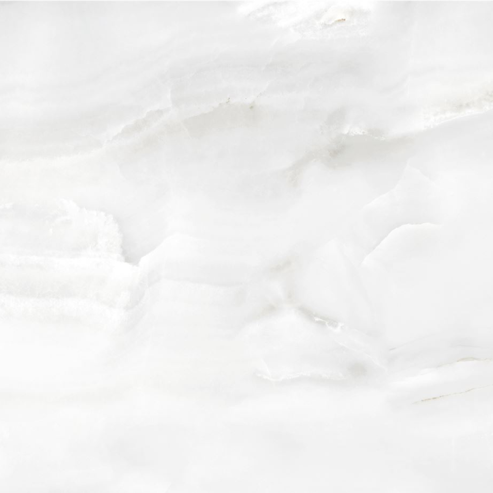 60x60cm Eternal White Hochglanz 