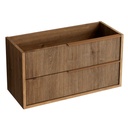 Möbelstück TREND 60 x 45 x 54 cm mit Griff aus gebürsteter Bronze TD060.CU