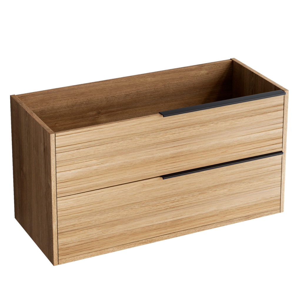 BAMBOO-Schrank 60 x 45 x 54 cm Griff aus gebürsteter Bronze RA060.CU