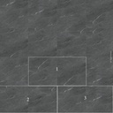 XXL Klick-Vinyl CG Black Marble mit sichtbare Fuge 7.0 x 600 x 1200mm (A16897)  (Kopie)