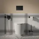Wand-WC mit WC-Sitz mit Absenkautomatik, 52 x 36 cm Weiß Matt (BM) TAMPAMWBM