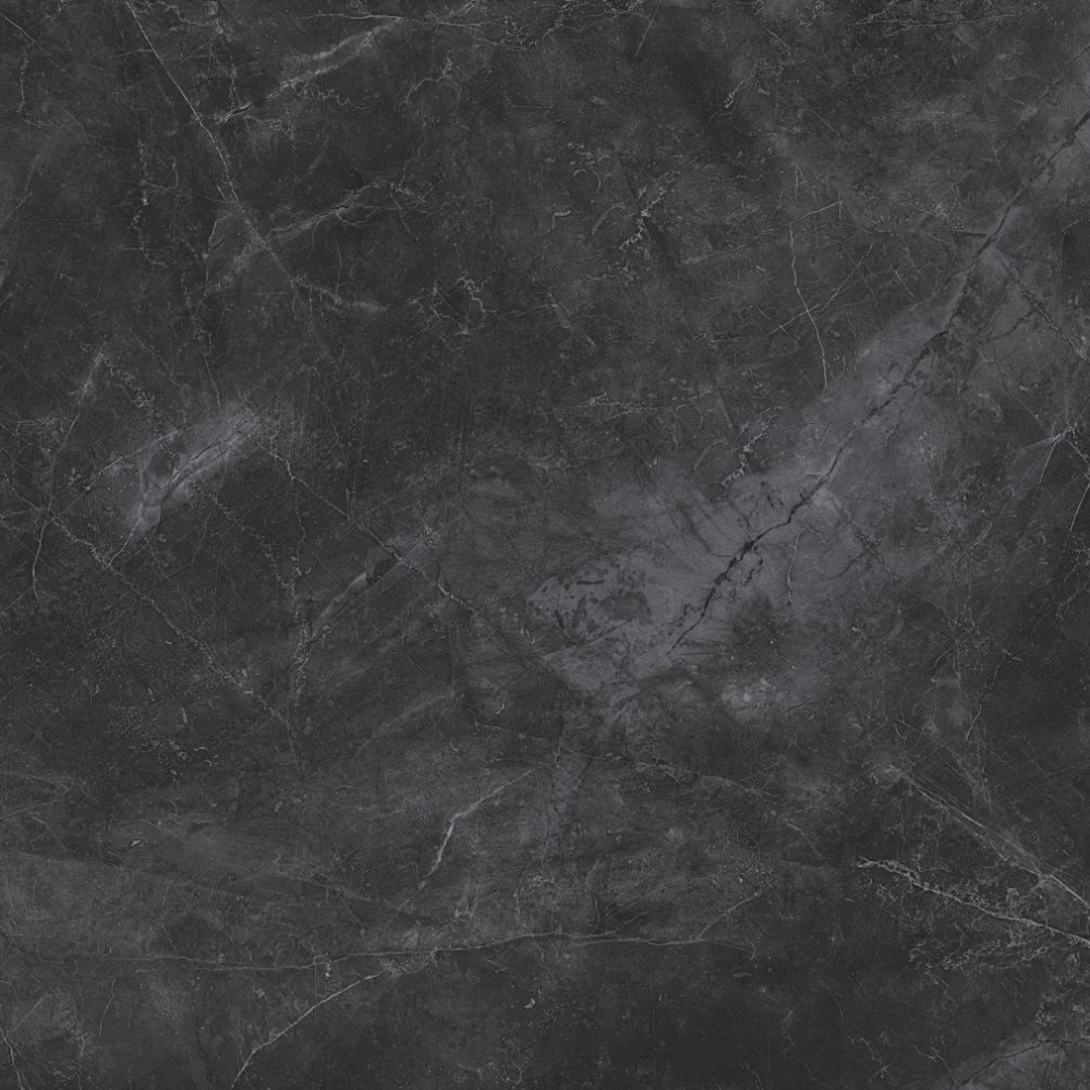 100x100cm Pulpis Nero Hochglanz 8mm 