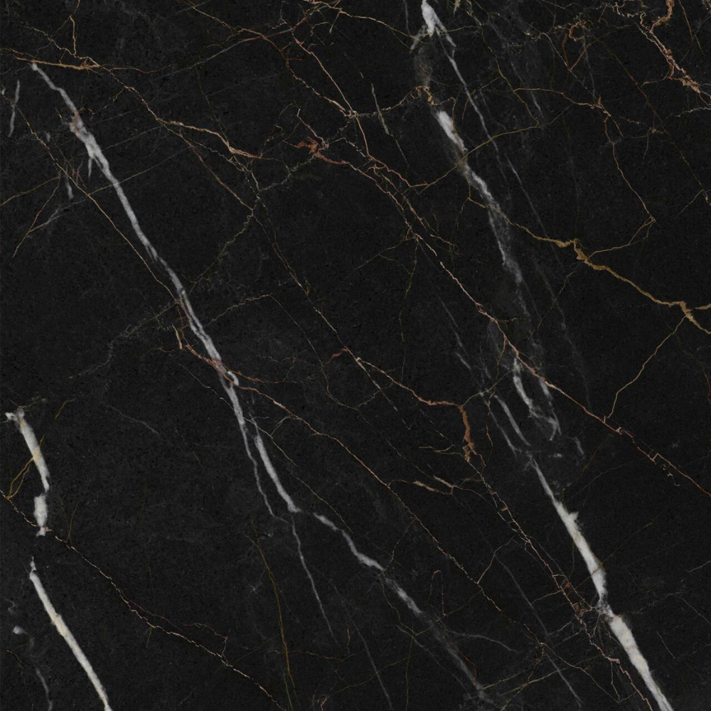 120x120cm Divine Marquina Gold Black Hochglanz 9mm