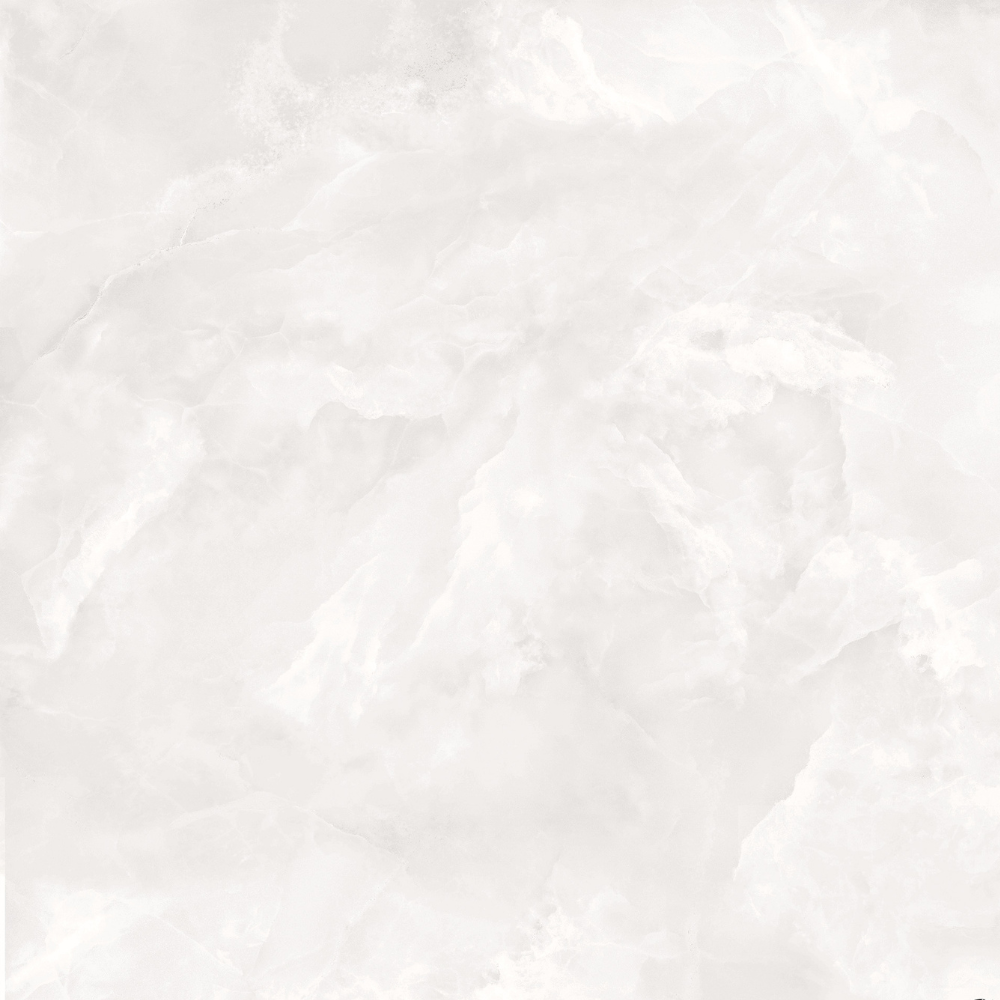 120x120cm Madras Bianco Hochglanz 9mm