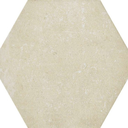 35x40cm Disk Esagona Beige Matt 10mm