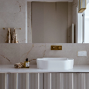 Contour Unterputz Waschtischarmatur Gold gebürstet CT8015GLB