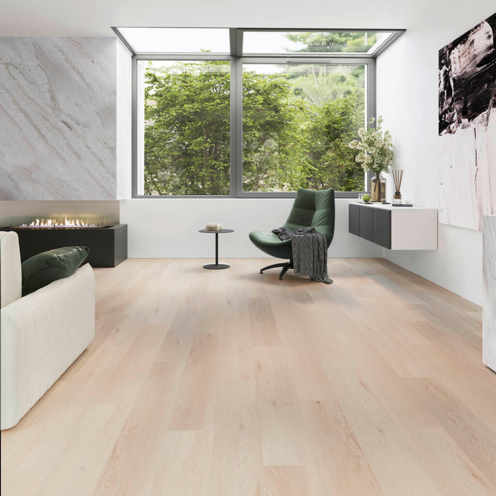 Design 874 Vinyl Click Pearlized Oak 17,81x124,46cm Rigid Board