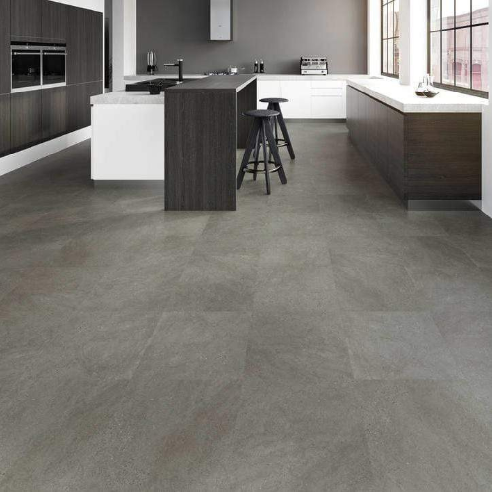 Design Vinyl Click 845X DarkConcrete 30,31x60,72cm Rigid Board