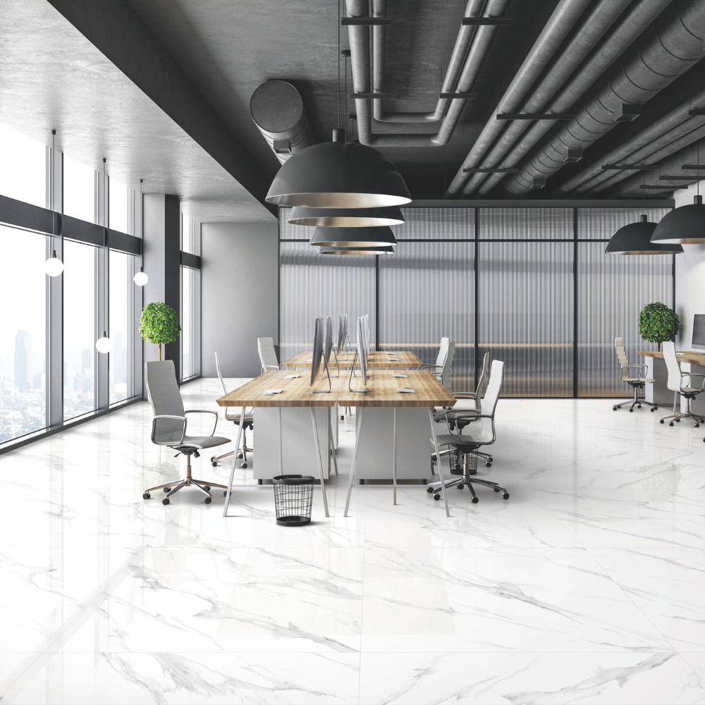  60x120cm Prisma Statuario Carving Matt 9mm 