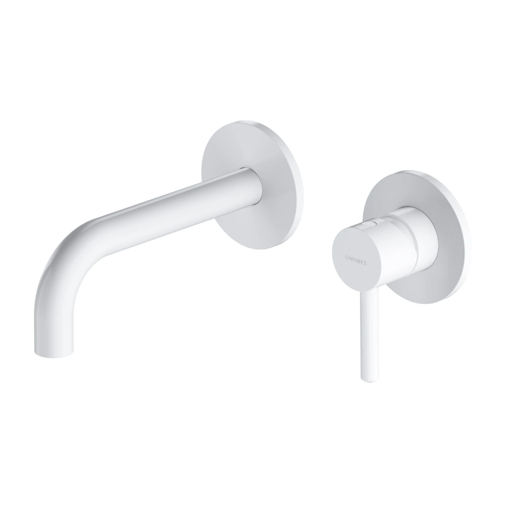 Y Unterputz Waschtischarmatur Weiß Matt WM Y1215HWM