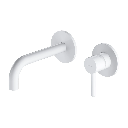 Y Unterputz Waschtischarmatur Weiß Matt WM Y1215HWM