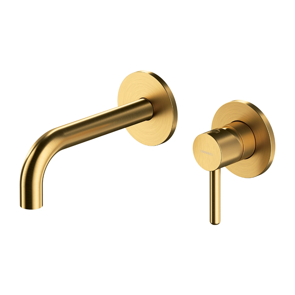 Y Unterputz Waschtischarmatur (Kartusche 25 mm) Gold Gebürstet (GLB ) Y1215HGLB