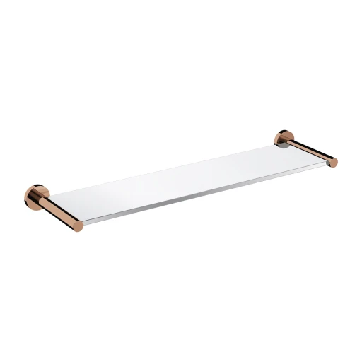 Modern Project Glasablage, Kupfer poliert (CP) MP60930CP 