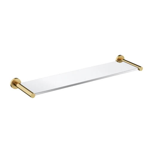 Modern Project Glasablage,  Gold gebürstetet (GLB) MP60930GLB