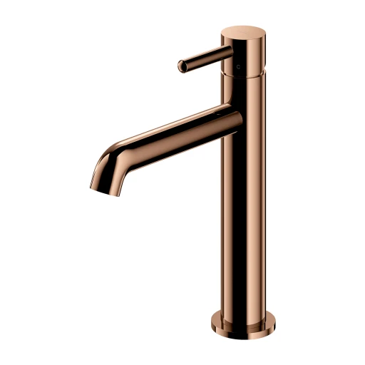 Y Waschtischarmatur, 23 cm (Kartusche 25 mm)Kupfer poliert (CP)