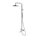 Y Aufputz-Badewannensystem mit Thermostat Chrom poliert(CR)Y1234CR