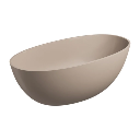 Shell M+ freistehende Badewanne, 175 x 78 cm,Dune beige matt (DB) SHELL175WWDB