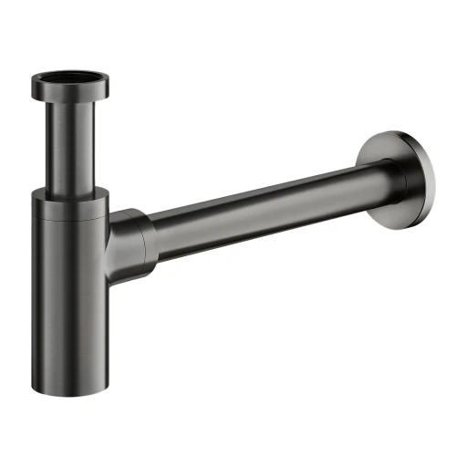 SIPHON Dekorativer Waschtisch Siphon Graphit gebürstet (GR) A186GR