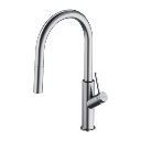 Bend Küchenarmatur mit ausziehbarem Auslauf Nickel gebürstet (NI) BE6455NI