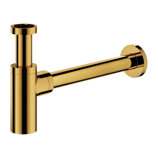SIPHON Dekorativer Waschtisch Siphon Gold poliert (GL)  A186GL