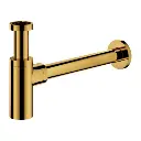 SIPHON Dekorativer Waschtisch Siphon Gold poliert (GL)  A186GL