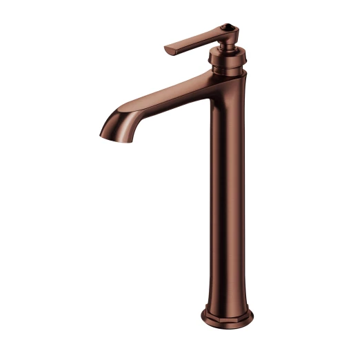 Armance Waschtischarmatur hoch, 32cm Antikes Kupfer gebürstet (ORB)AM5213ORB