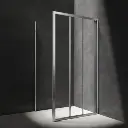 Bronx  Rechteck-Duschkabine mit Schiebetür, 140 x 90 cm Chrom poliert / klarglas (CRTR) BR1490CRTR
