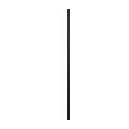 Marina Bestandteil: Seitenwand, 30 cm Schwarz matt / klarglas (BLMTR) DNR30XBLTR