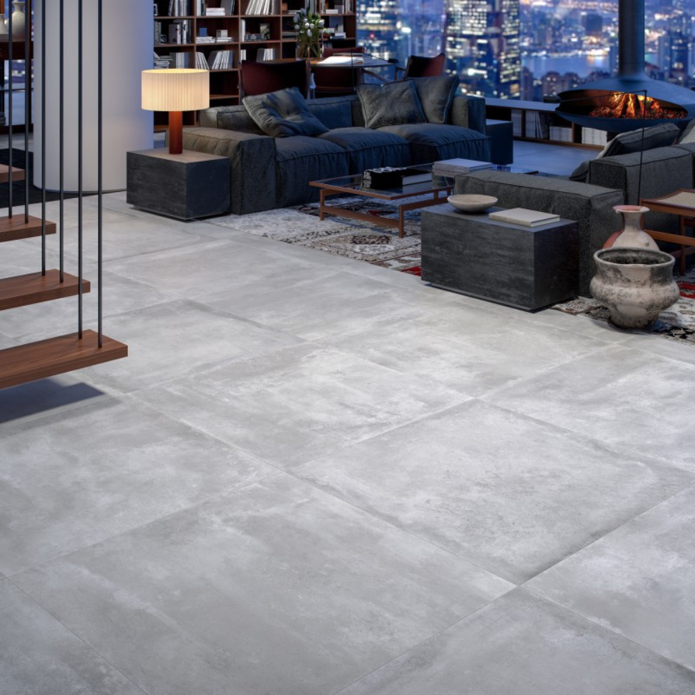 88,6x88,6cm Kasbah Light Grey Matt 10,8mm