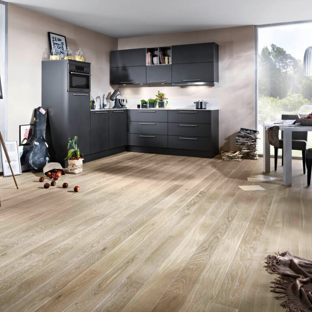 E3925 Eiche Nordic gebürstet Nature V2 CALGARY 527 LD / DS 2.7 mm Fertigparkett 3-S mit PRO-Con.-System 5G